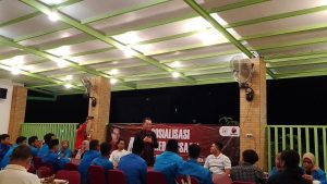 Ir.  Rudianto Tjen, Anggota Komisi I DPR RI Dapil Babel Serap Aspirasi Mahasiswa Bangka Belitung