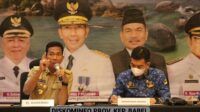 Teks Foto: PJ Gubernur Suganda Hadiri Rakor Bersama Bupati dan Walikota Se Babel(Foto Humas)