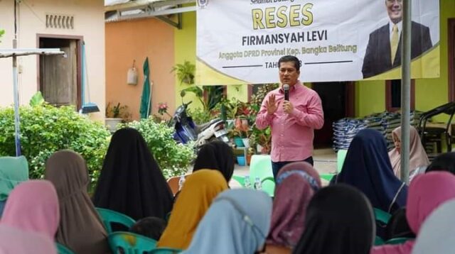 Anggota DPRD Babel Firmansyah Levi Desak Pemkab Bangka Tuntaskan Pembangunan Jalan dan Sekolah