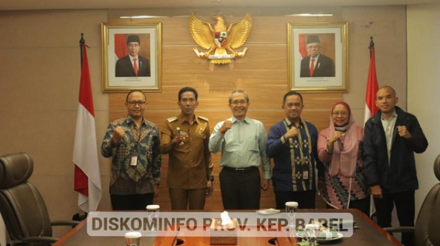 Datangi KPK, Pj Gubernur Ajak Semua Pihak Awasi Tata Kelola Pemerintahan di Kepulauan Bangka Belitung. (Foto: Diskominfo Prov Kep Babbel)