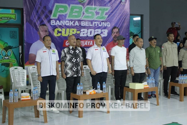 Apresiasi Untuk PBSI Telah Membangkitkan Semangat Olahraga di Bangka Belitung. (Foto: Diskominfo. Prov Kep Babel)