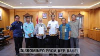 Diskominfo Kep Babel Raih Perangkat Daerah Terbaik ke Dua Setelah BKPSDMD. (Foto: Diskominfo Prov. Kep. Babel)