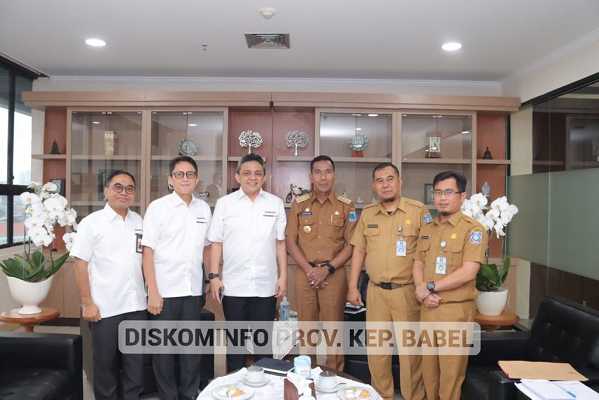 Kunjungi Ditjen Perimbangan Keuangan, Pj Gubernur Suganda Bahas Sejumlah Persoalan Keuangan. (Foto: Diskominfo. Prov. Kep. Babel)