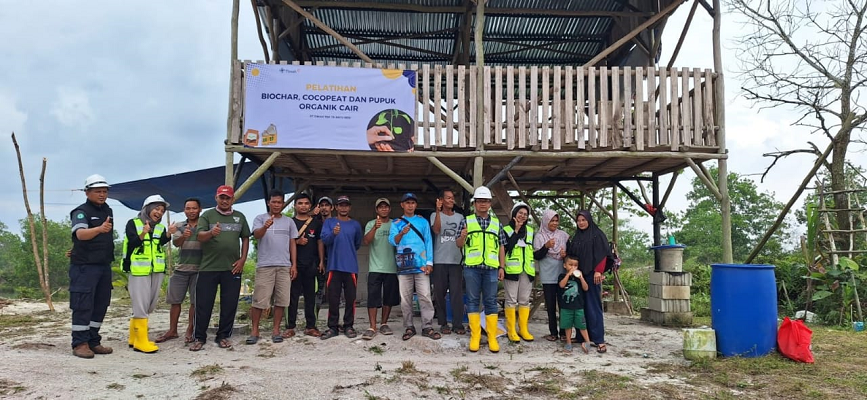 PT Timah Tbk Berikan Pelatihan untuk Kelompok Tani Air Jelutung Belitung