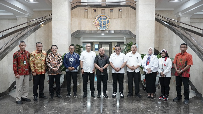 Pemkot Pangkalpinang Terima Hibah Aset BMN Dukung Pembangunan Masjid Kubah Timah.