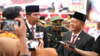 Pj Gubernur Suganda Hadiri Rapat Paripurna Mendengarkan Pidato Kenegaraan Presiden RI