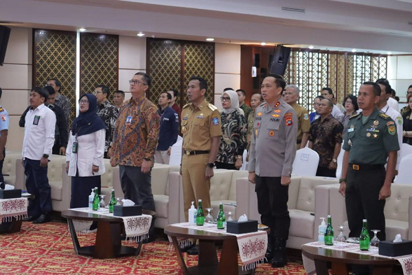 Pj Gubernur Suganda: Transaksi Dengan QRIS Mewujudkan Smart City, Menjadikan Kep. Babel Luar Biasa dan Modern. (Foto: Dok istimewa)