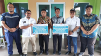 PT Timah Dukung Program ODF Dengan Bangun 21 Unit Toilet dan Tempat Sampah Warga Kabupaten Belitung. (Foto: PT Timah.com)