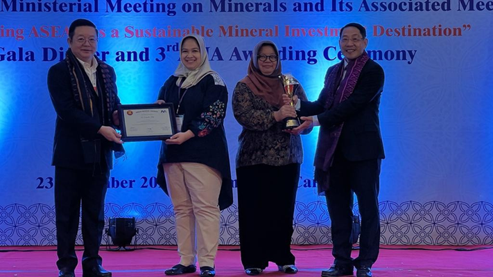 PT Timah Berhasil Raih Penghargaan ASEAN Mineral Award 2023.