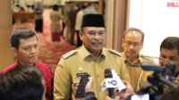 PJ Gubernur Babel, menjadi Narasumber pada Diskusi dan Ekspose terkait Kinerja Pengawasan Pelayanan Publik Provinsi Kepulauan Bangka Belitung Tahun 2023 di Grand Safran Hotel