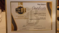 Direktur Utama PT Timah Tbk Ahmad Dani Virsal Raih Penghargaan pada Top BUMN Award 2023