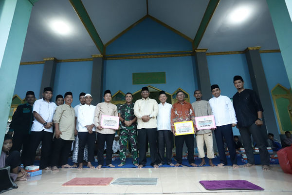 Pemprov dan Forkopimda Babel Gelar Safari Ramadhan ke -3 Masjid Al-Ikhlas Desa Telak