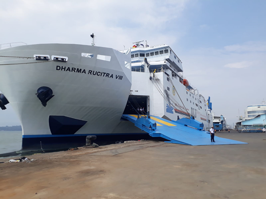 kapal milik PR Dharma Lautan Utama (DLU). (Foto: Dok istimewa)