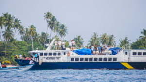 Kapal MV Mentawai Fast. (Foto: Dok istimewa)