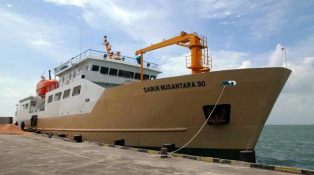 Kapal Pelni KM Sabuk Nusantara. (Foto: Dok istimewa)