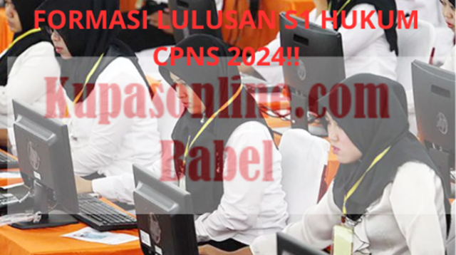 Berikut Formasi Pendaftaran CPNS 2024 Untuk Jurusan Hukum!