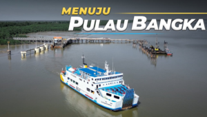 Trip Palembang-Bangka Naik Kapal Sambil Bawa Anak, Hanya 3 Jam. (Foto: Dok istimewa)