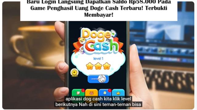Baru Login Langsung Dapatkan Saldo Rp58.000 Pada Game Penghasil Uang Doge Cash Terbaru! Terbukti Membayar!