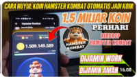 Cara Nuyul Airdrop Hamster Kombat Otomatis Menjadi Koin, Strategi Baru yang Harus Kamu Coba Untuk Dapatkan 1,5 M Koin! (Foto: YT Herz ID)