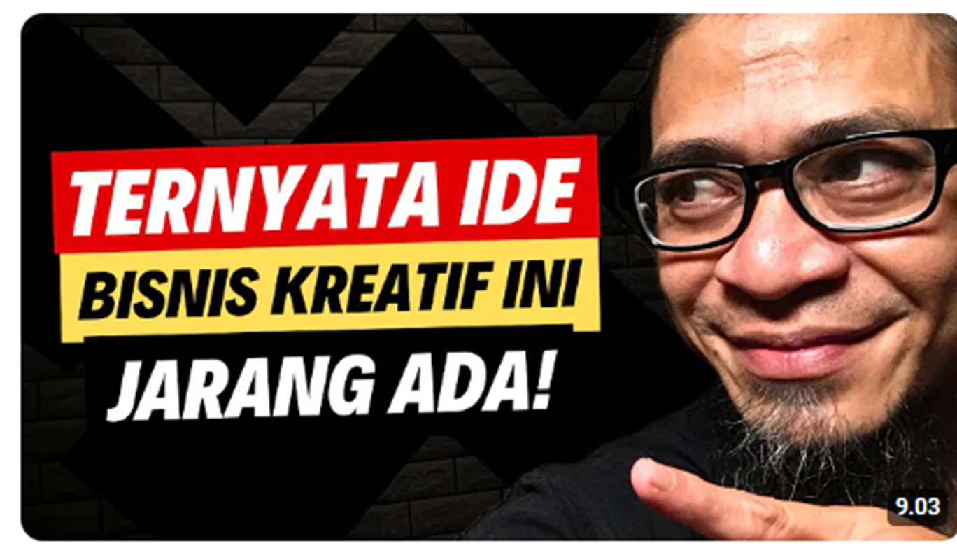 5 Ide Bisnis Kreatif yang Karang Ada Tetapi Sangat Menguntungkan! No. 5 Bisa Dari Rumah! (Foto: Handako Tantra)