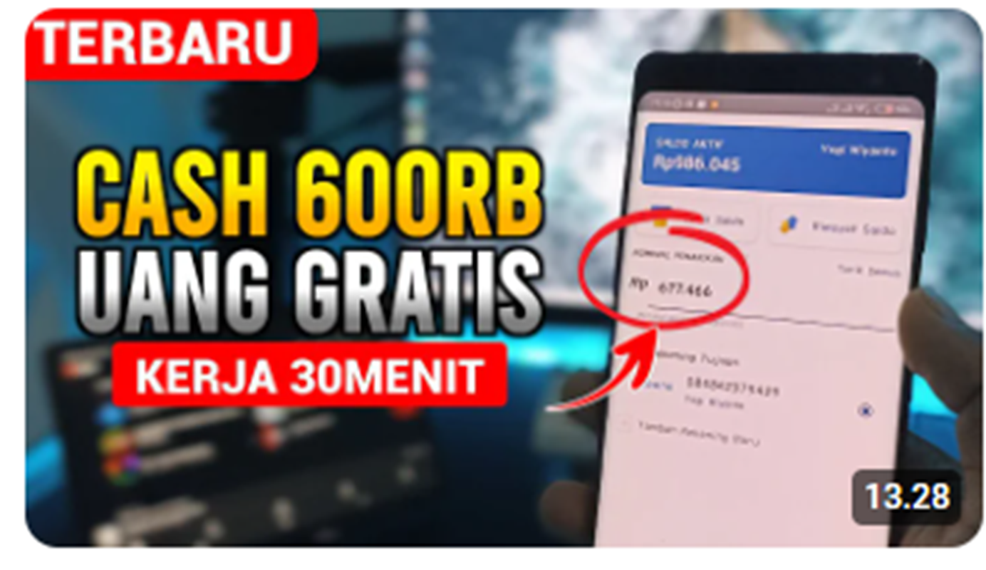 Nusa Telent, Aplikasi Penghasil Uang yang Terbukti Membayar Rp600 Hanya dengan Bekerja 30 Menit (Foto: YT Peluang Jutawan)