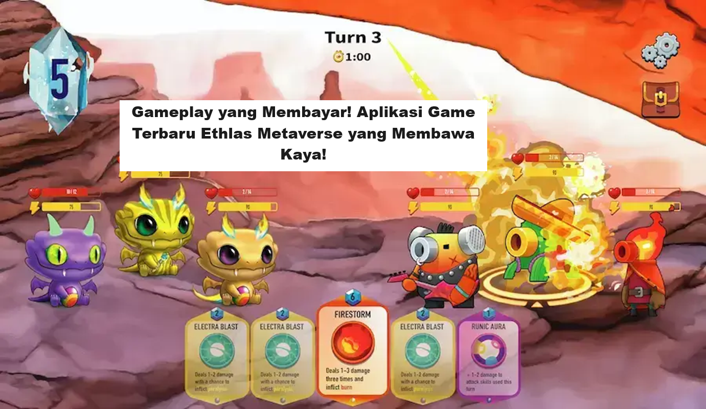 Gameplay yang Membayar! Aplikasi Game Terbaru Ethlas Metaverse yang Membawa Kaya! (Foto: Versagames)