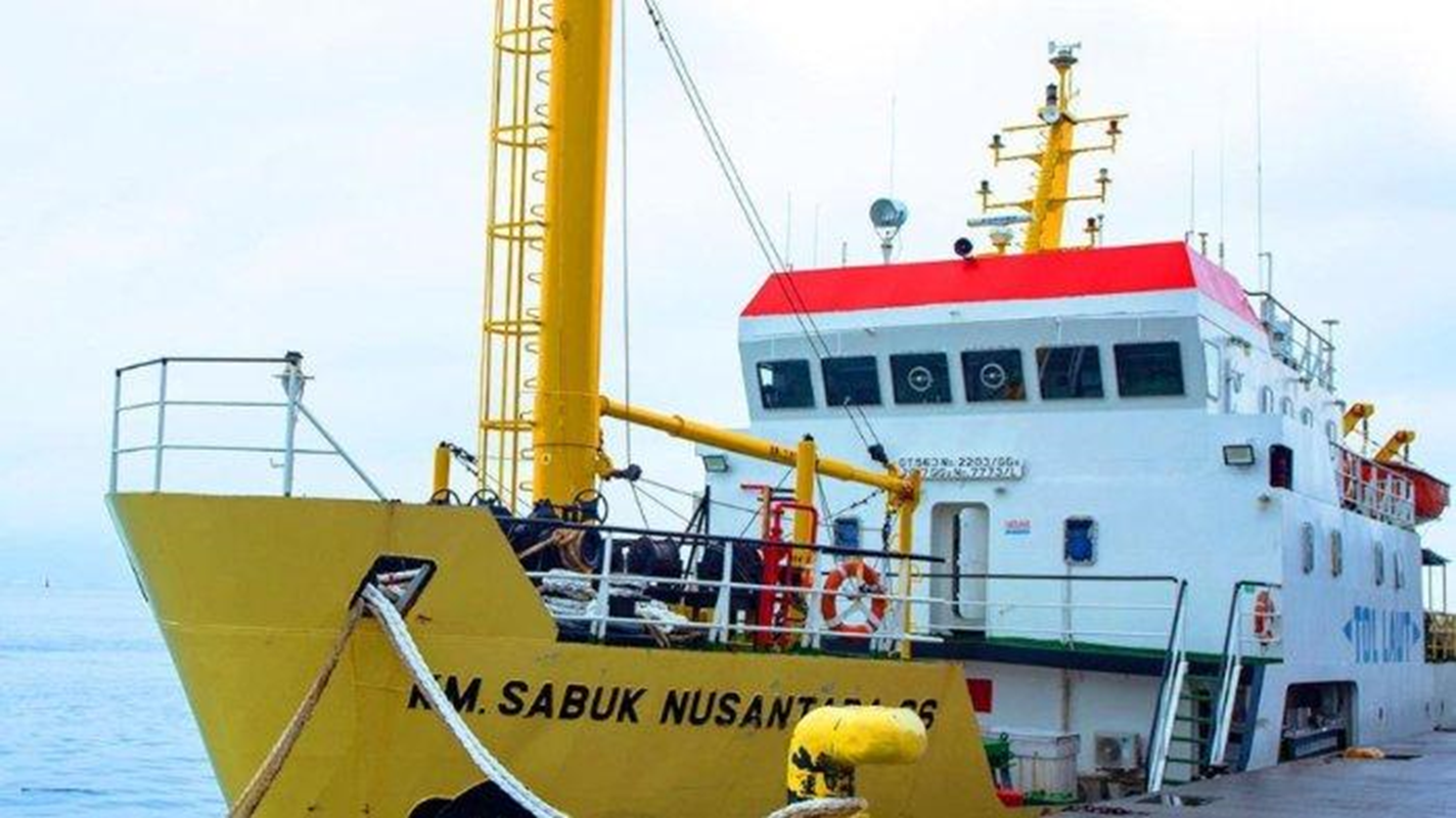 KM Sabuk Nusantara 58 (Foto: Tribun)