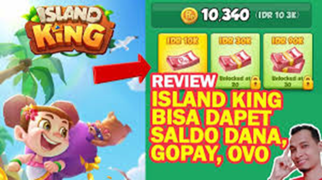 Island King, Game Penghasil Uang yang Terbukti Hasilkan Saldo DANA, No Tipu-tipu! Ini Caranya. (Foto: Portal Pekalongan)