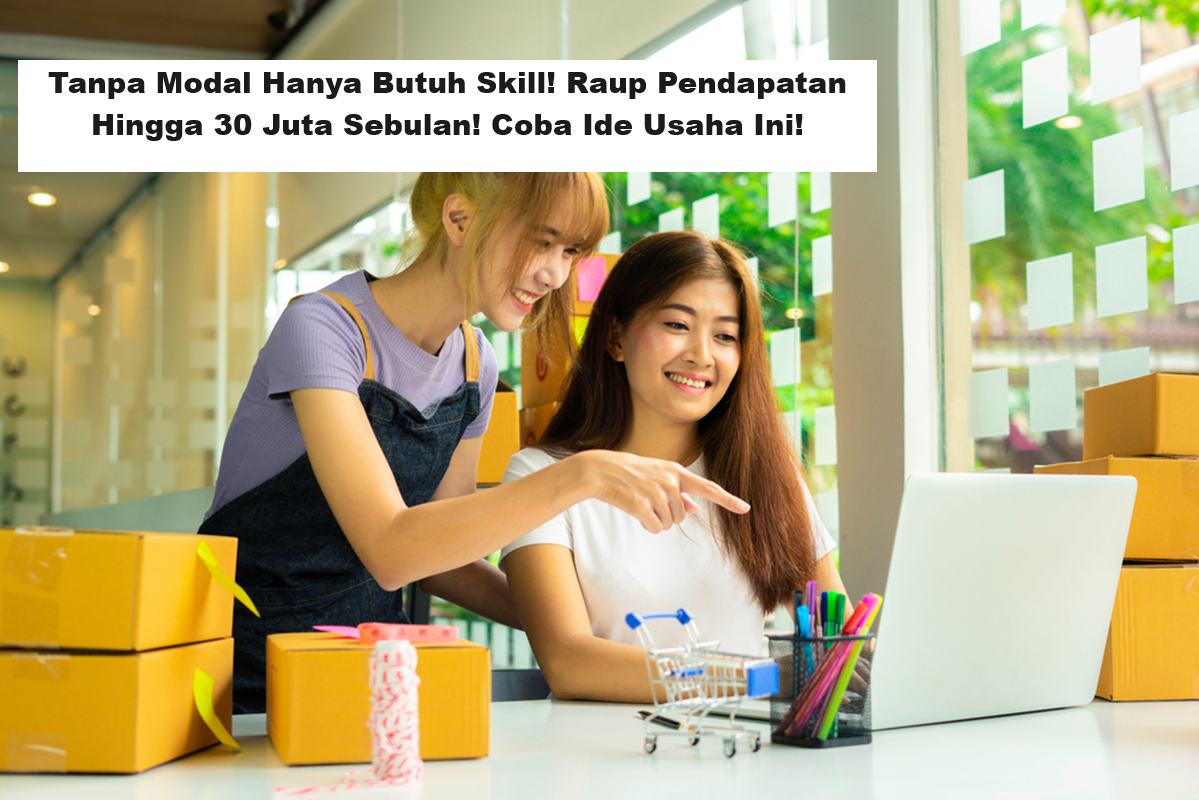 Tanpa Modal Hanya Butuh Skill! Raup Pendapatan Hingga 30 Juta Sebulan! Coba Ide Usaha Ini! (Foto: Majoo)