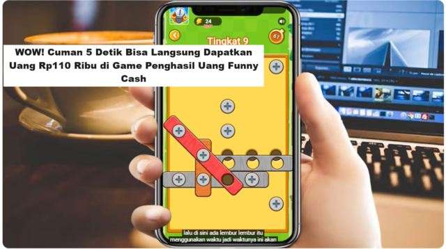 WOW! Cuman 5 Detik Bisa Langsung Dapatkan Uang Rp110 Ribu di Game Penghasil Uang Funny Cash (Foto: YT Herz Id)