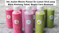 Ide Jualan Musim Panas! Es Lumut Viral yang Bikin Kantong Tebal, Begini Cara Buatnya!