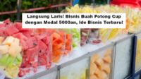 Langsung Laris! Bisnis Buah Potong Cup dengan Modal 5000an, Ide Bisnis Terbaru!