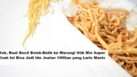 Yuk, Buat Bocil Bolak-Balik ke Warung! Stik Mie Super Enak Ini Bisa Jadi Ide Jualan 1000an yang Laris Manis