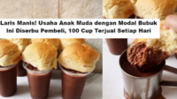 Laris Manis! Usaha Anak Muda dengan Modal Bubuk Ini Diserbu Pembeli, 100 Cup Terjual Setiap Hari