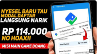 Game Penghasil Uang Terbaru! Baru Daftar Langsung Bisa Tarik Rp114 Ribu di Aplikasi Fokus!