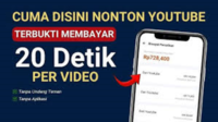 Hanya dengan Menonton Vidio di Youtube Bisa Hasilkan Uang Dengan Cepat Hingga Ratusan Ribu Perhari!