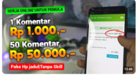 Cuma Komentar, Dapat Cuan! Daftar di Websie Penghasil Uang Rajakomen dan Mulai Menghasilkan Sekarang!