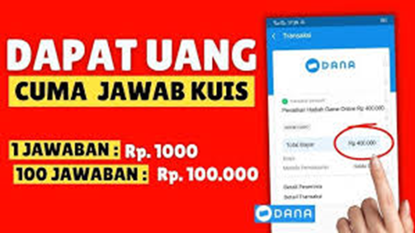 Dapatkan Uang Hanya Dengan Jawab Kuis! Coba Aplikasi Penghasil Uang Isul, Terbukti 100% Membayar!