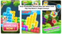 Raup Penghasilan Ratusan Ribu dari Game Jewel Pop, Pop Match 3, Begini Caranya!